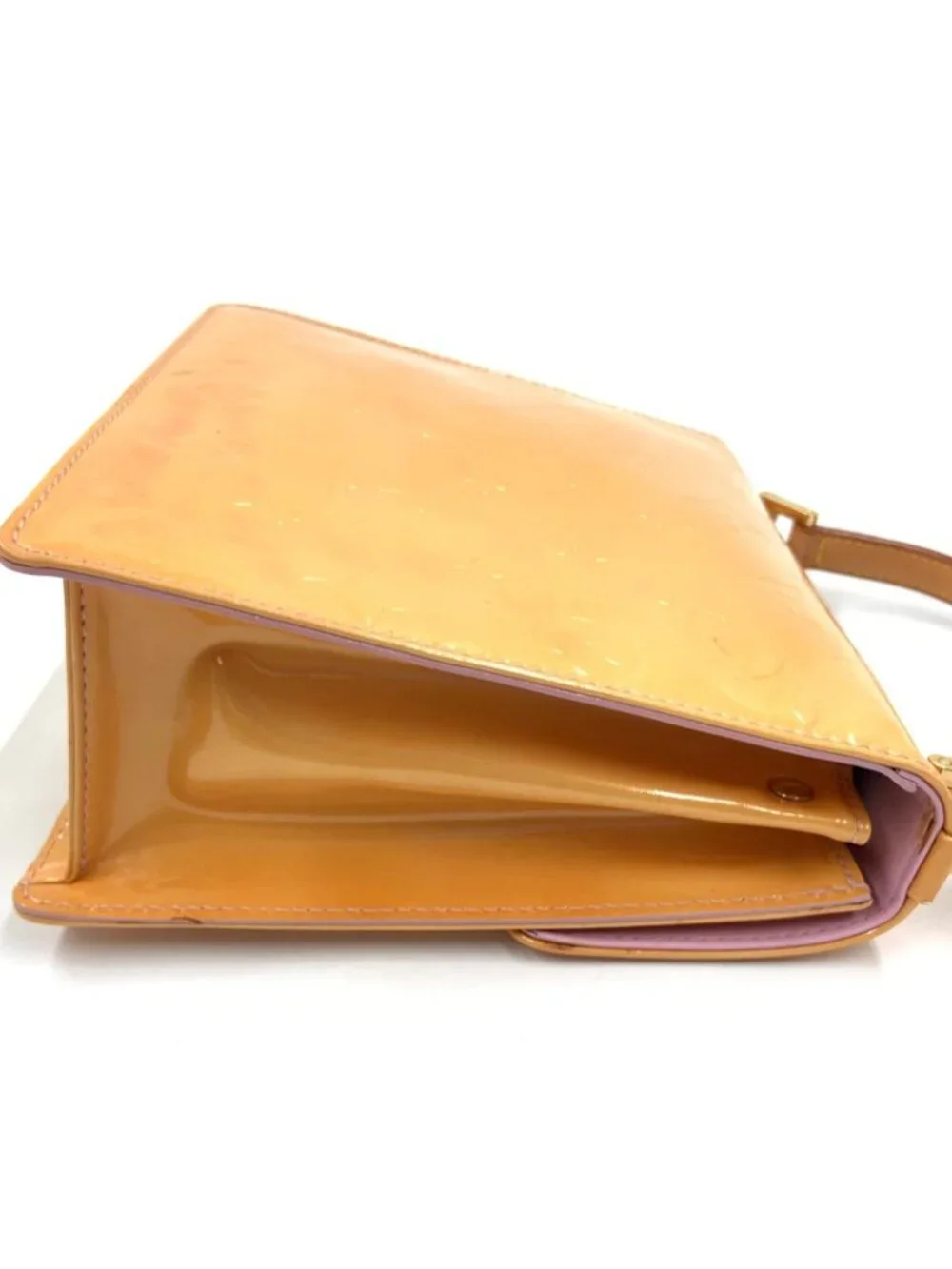 Louis Vuitton Monogram Vernis Spring Street Tote Yellow Delivery As